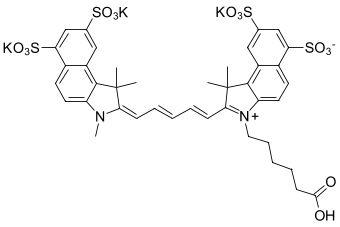 Sulfo-Cyanine5.5 carboxylic acid