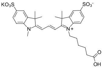 Sulfo-Cyanine3 carboxylic acid